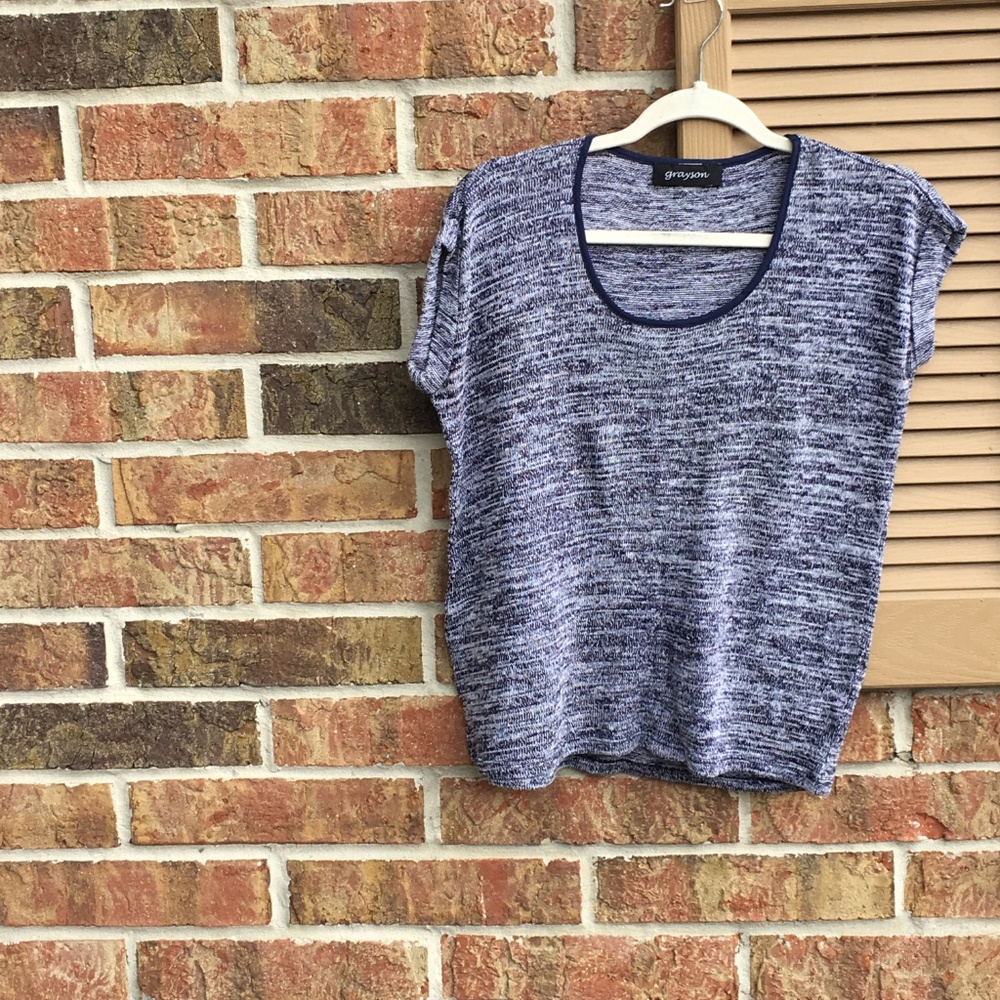 Grayson Blue Top Small